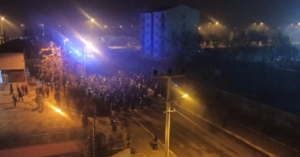 Iğdır Üniversitesi öğrencilerinden zam protestosu