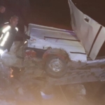 Iğdır’da göçmenleri taşıyan araç kaza yaptı