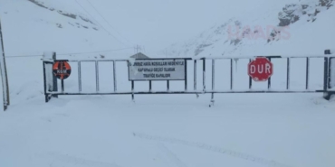 Van-Gürpınar ile Van-Bitlis karayolu ulaşıma kapandı