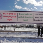 PAK Van’da Kürtçe seçmeli dersler için afişler astı