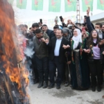 Serhat’ın ilk Newroz ateşi Erciş’te yakıldı: Binler alana sığmadı