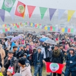 Hakkari’nin Şemdinli İlçesinde Newroz ateşi yakıldı