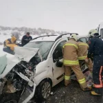 Gevaş-Tatvan karayolunda kaza: 15 yaralı