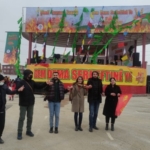 Van Newroz’a hazır: Alan rengarenk süslendi