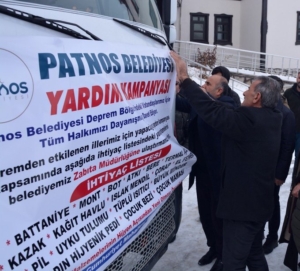 HDP’li Belediyenin yardım tırlarına el konuldu