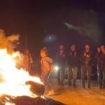 Ağrı’da Newroz ateşi erken yakıldı