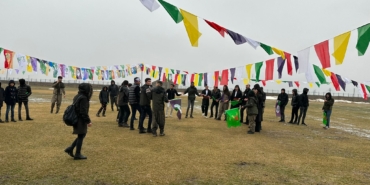 Yüksekova’da halk Newroz alanına akın ediyor - hakkari newroz 3