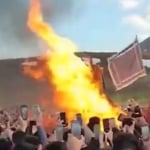 İran’da Newroz ateşi Jîna’nın mezarı başında yakıldı