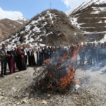 Şemdinli’de Newroz ateşi Rewşenê Vadisi’nde yakıldı