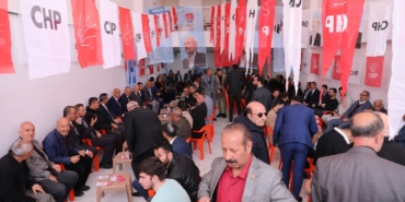 Van'da ittifak partilerinden CHP seçim bürosuna ziyaret - chp ittifak ziyaret 4
