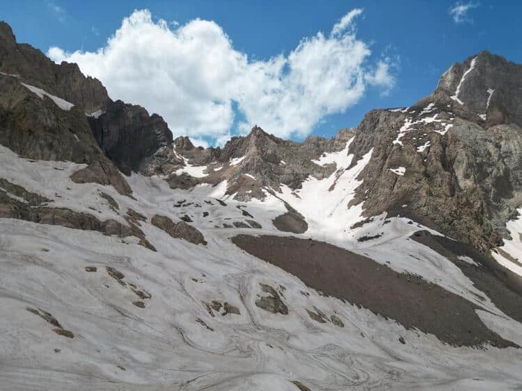 ‘Milli Park’ ilan edilen Cilo Dağları’ndaki buzullar erimeye başladı! - cilo dagi