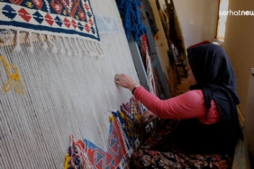'The rug is the silent cry of women' - kilim