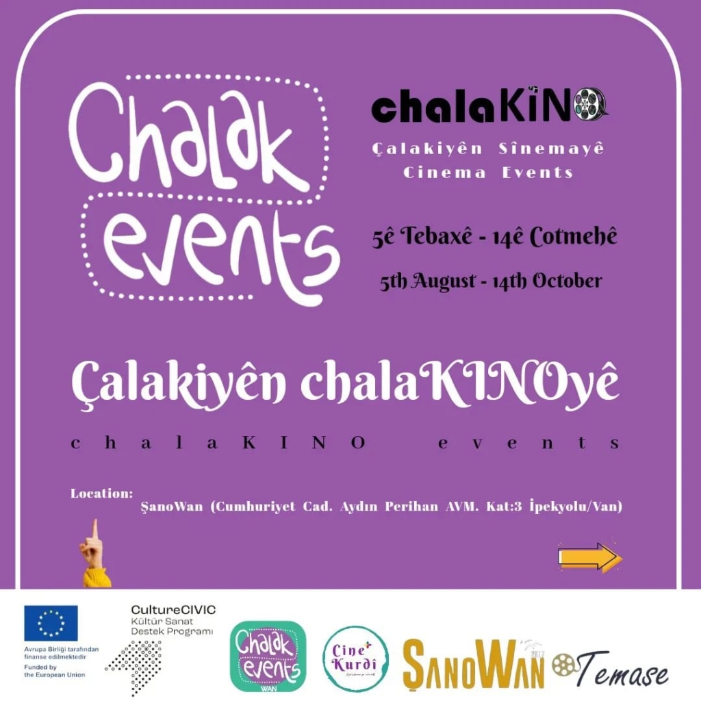 Kürt sinemasının sınırları aşan buluşması: Chalak Events’dan ChalaKINO - chalak events 1
