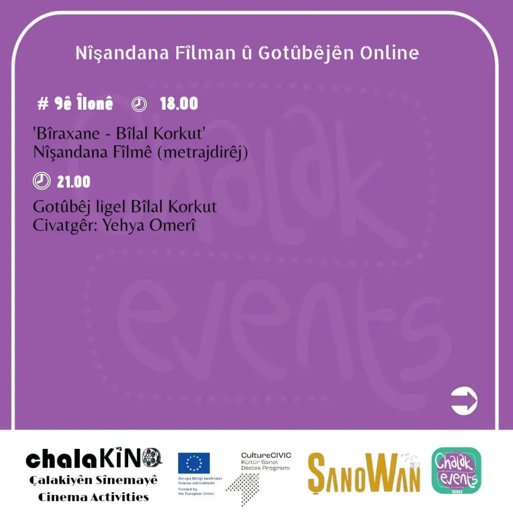 Kürt sinemasının sınırları aşan buluşması: Chalak Events’dan ChalaKINO - chalak events 5