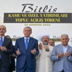 Erdoğan Bitlis’te toplu açılış törenine katıldı: Muş, Bitlis, Van’ı ihmal etmiyoruz