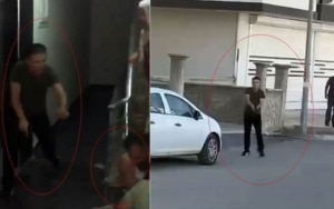 Mardin’de güvenlik korucusu polisi dövüp silahını elinden aldı