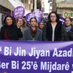 Hakkari’de kadınlar seslendi: ‘Jin Jiyan Azadi’ felsefesiyle yürüyoruz
