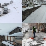 Serhat kar etkisinde: Çok sayıda köy ve mezra yolu kapandı