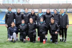 Ağrı'nın tek kadın futbol takımı başarılarıyla adından söz ettirmek istiyor