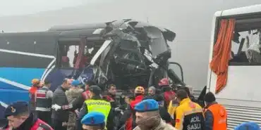 Katliam gibi kaza: 11 kişi yaşamını yitirdi, 59 yaralı - IMG 6189