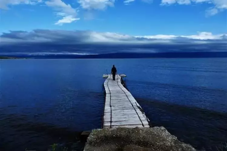 Van Gölü’ndeki çekilme iki fotoğrafla gözler önüne serildi! - van golu cekilme3