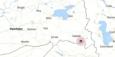 Hakkari'de deprem - Hakkaride deprem