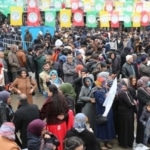 Bölge illerinde Newroz  ateşi yankılandı