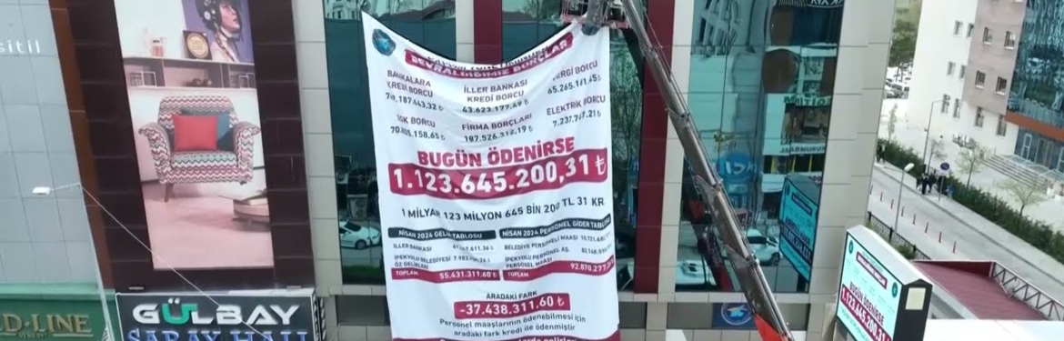 Video Küçük Resmi: Kayyum İpekyolu belediyesine 1 milyar 123 milyon 645 bin TL borç  bıraktı